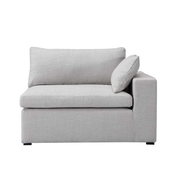 Ins Sofa - 1-Seater Single Module with Left Arm - Opal Fabric Image 3