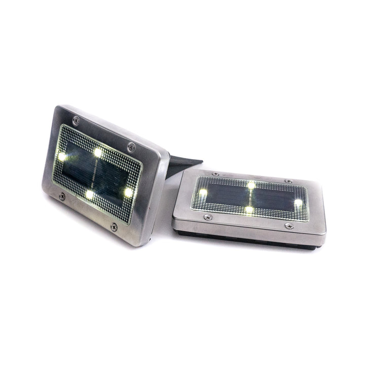 Outdoor Weatherproof Solar LED in Ground or Mount Lights (2 or 4 Pack) Image 3
