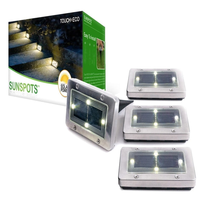 Outdoor Weatherproof Solar LED in Ground or Mount Lights (2 or 4 Pack) Image 5