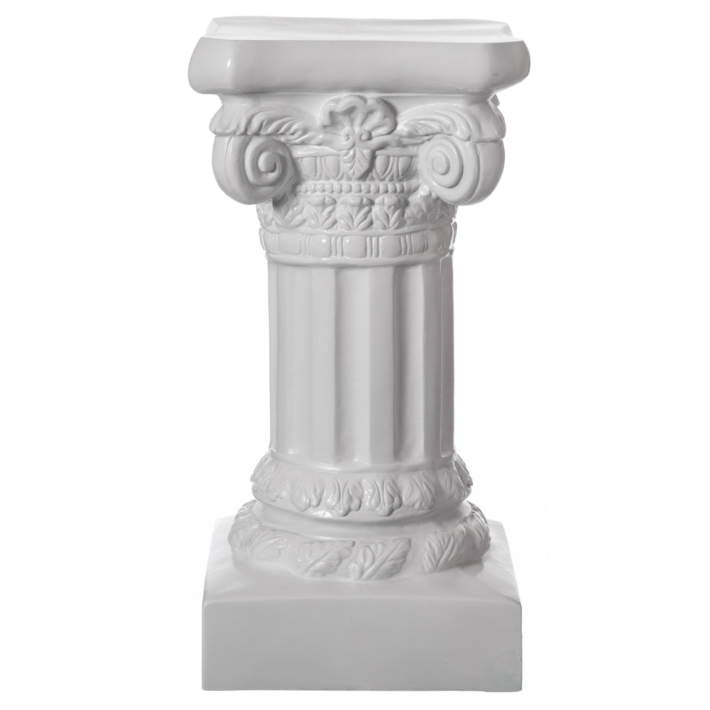 Fiberglass White Plinth Roman Style Column Ionic Piller Pedestal Vase Stand for Wedding or Party, Living Room, or Dining Image 2