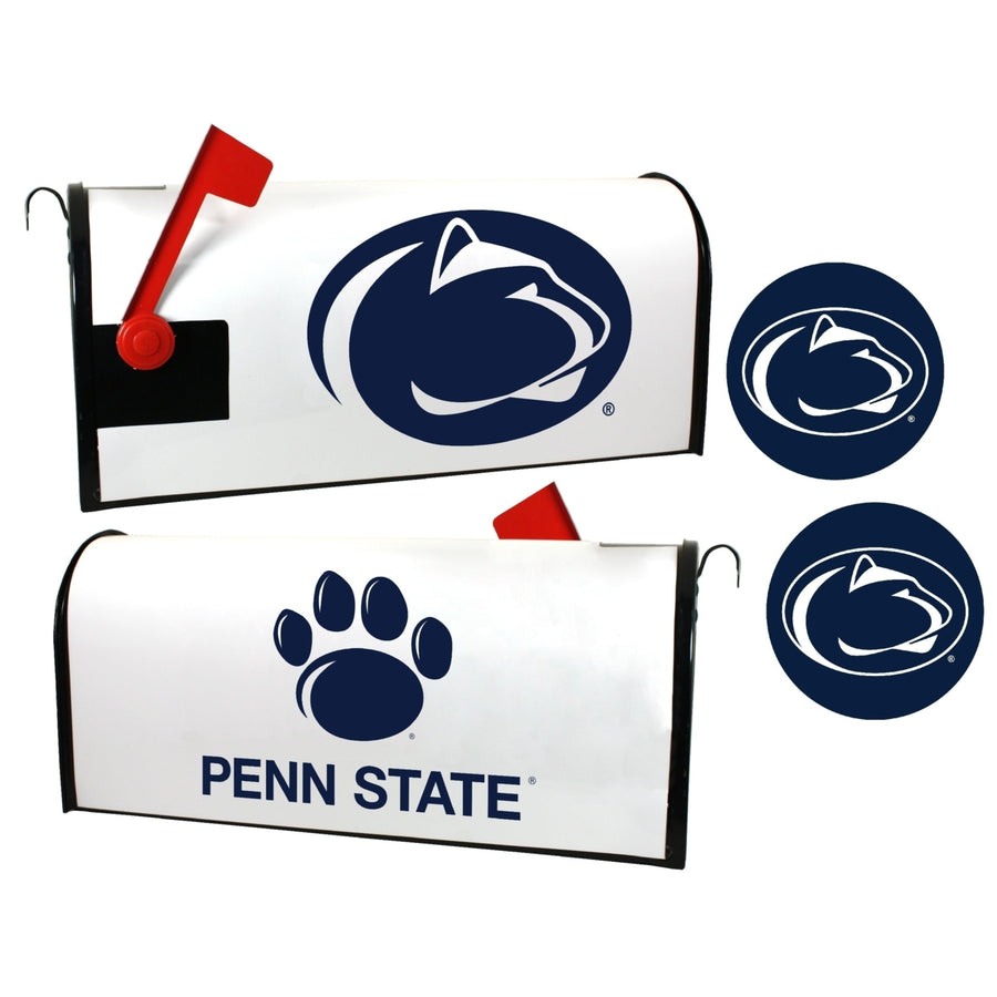 Penn State Nittany Lions NCAA Officially Licensed Mailbox Cover and Sticker Set Image 1