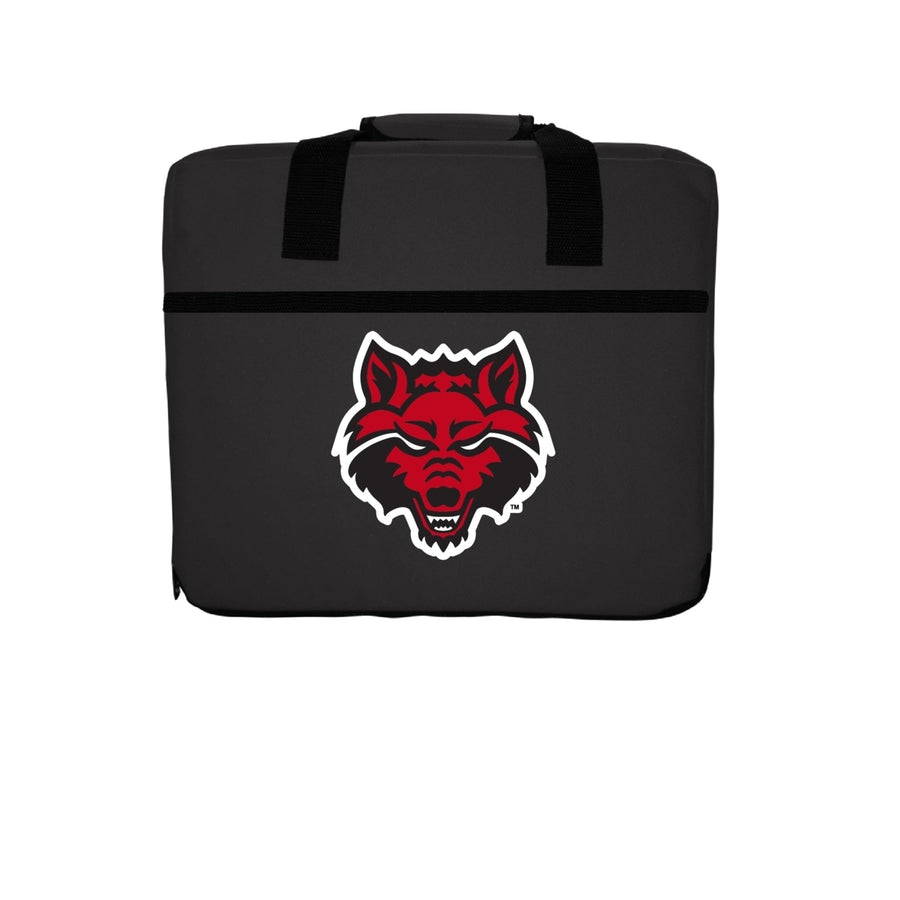 NCAA Arkansas State Ultimate Fan Seat Cushion  Versatile Comfort for Game Day and Beyond Image 1