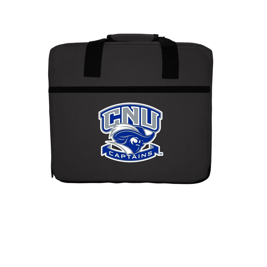 NCAA Christopher Newport Captains Ultimate Fan Seat Cushion  Versatile Comfort for Game Day and Beyond Image 1