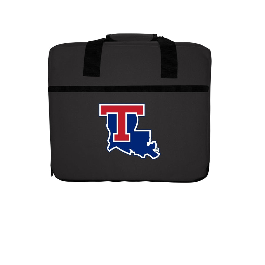 NCAA Louisiana Tech Bulldogs Ultimate Fan Seat Cushion  Versatile Comfort for Game Day and Beyond Image 1