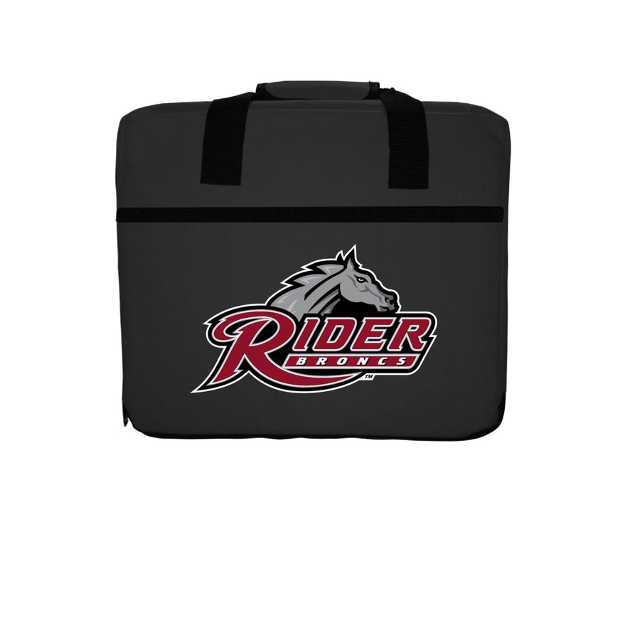 NCAA Rider University Broncs Ultimate Fan Seat Cushion  Versatile Comfort for Game Day and Beyond Image 1