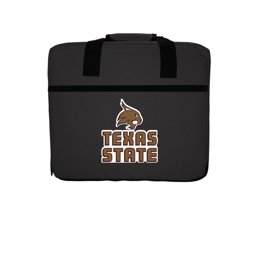 NCAA Texas State Bobcats Ultimate Fan Seat Cushion  Versatile Comfort for Game Day and Beyond Image 1