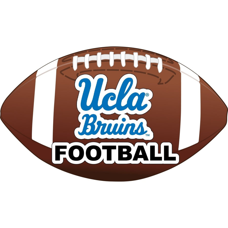 UCLA Bruins 4-Inch Round Football NCAA Gridiron Glory Vinyl Decal Sticker Image 1