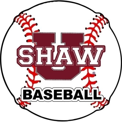 Shaw University Bears 4-Inch Round Baseball NCAA Passion Vinyl Decal Sticker Image 1