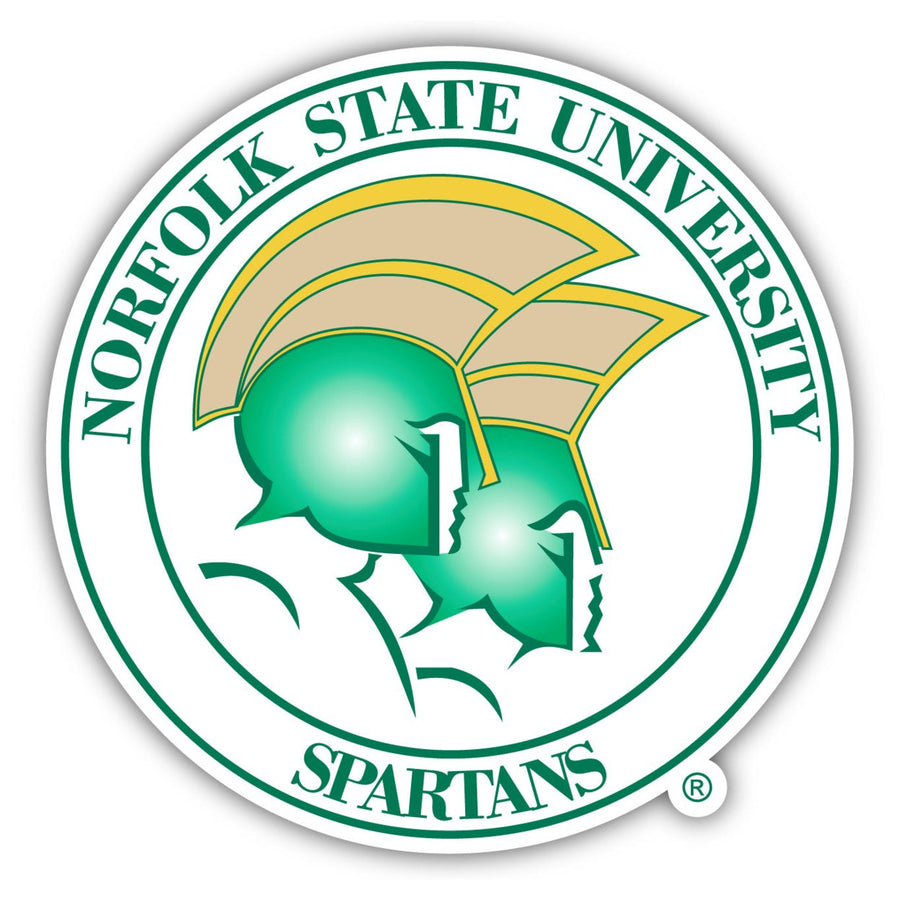 Norfolk State University 10-Inch on one of its sides NCAA Durable School Spirit Vinyl Decal Sticker Image 1