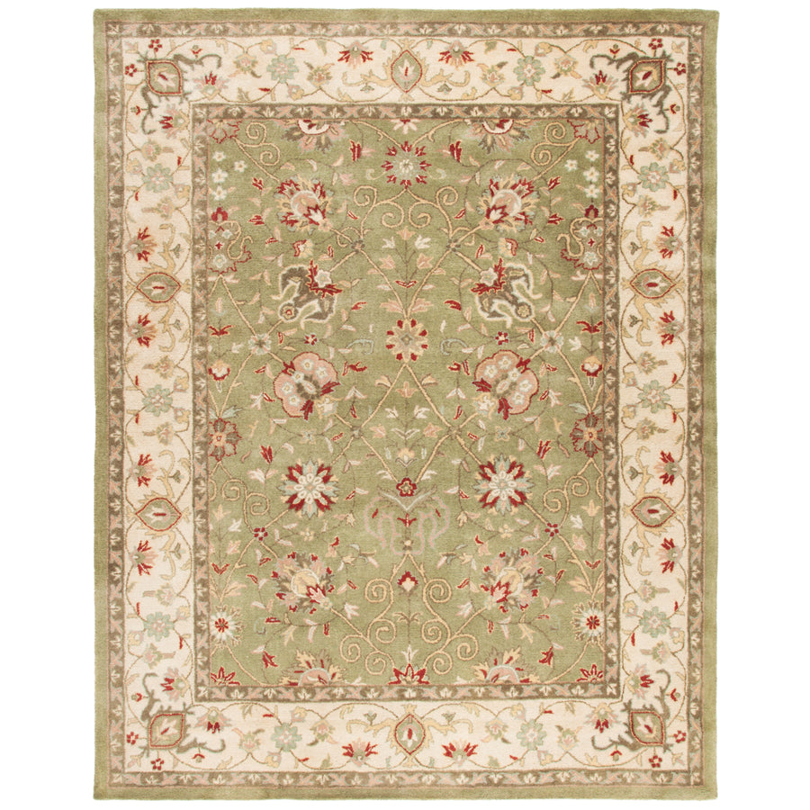 SAFAVIEH Antiquity Collection AT21D Handmade Sage Rug Image 1