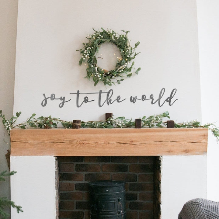 Farmhouse Christmas Wall Phrases - 5 Styles - Christmas Hanging Decorations Image 1