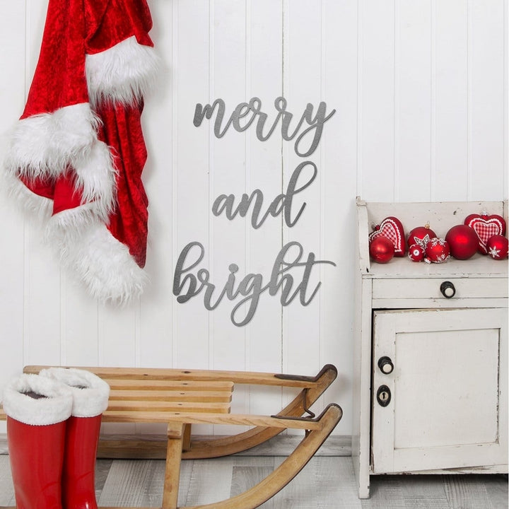 Farmhouse Christmas Wall Phrases - 5 Styles - Christmas Hanging Decorations Image 7
