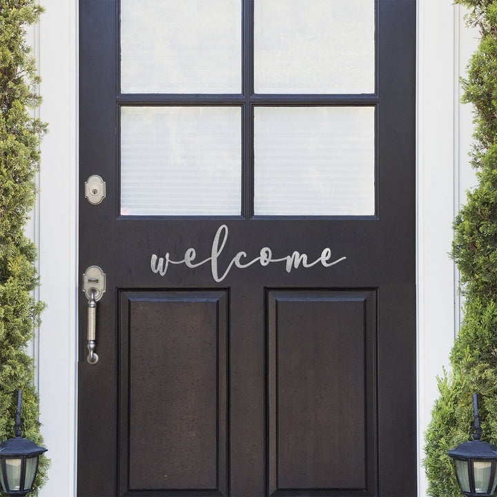 Farmhouse Wall Words - Metal Welcome and Greeting Farmhouse Signs Image 6