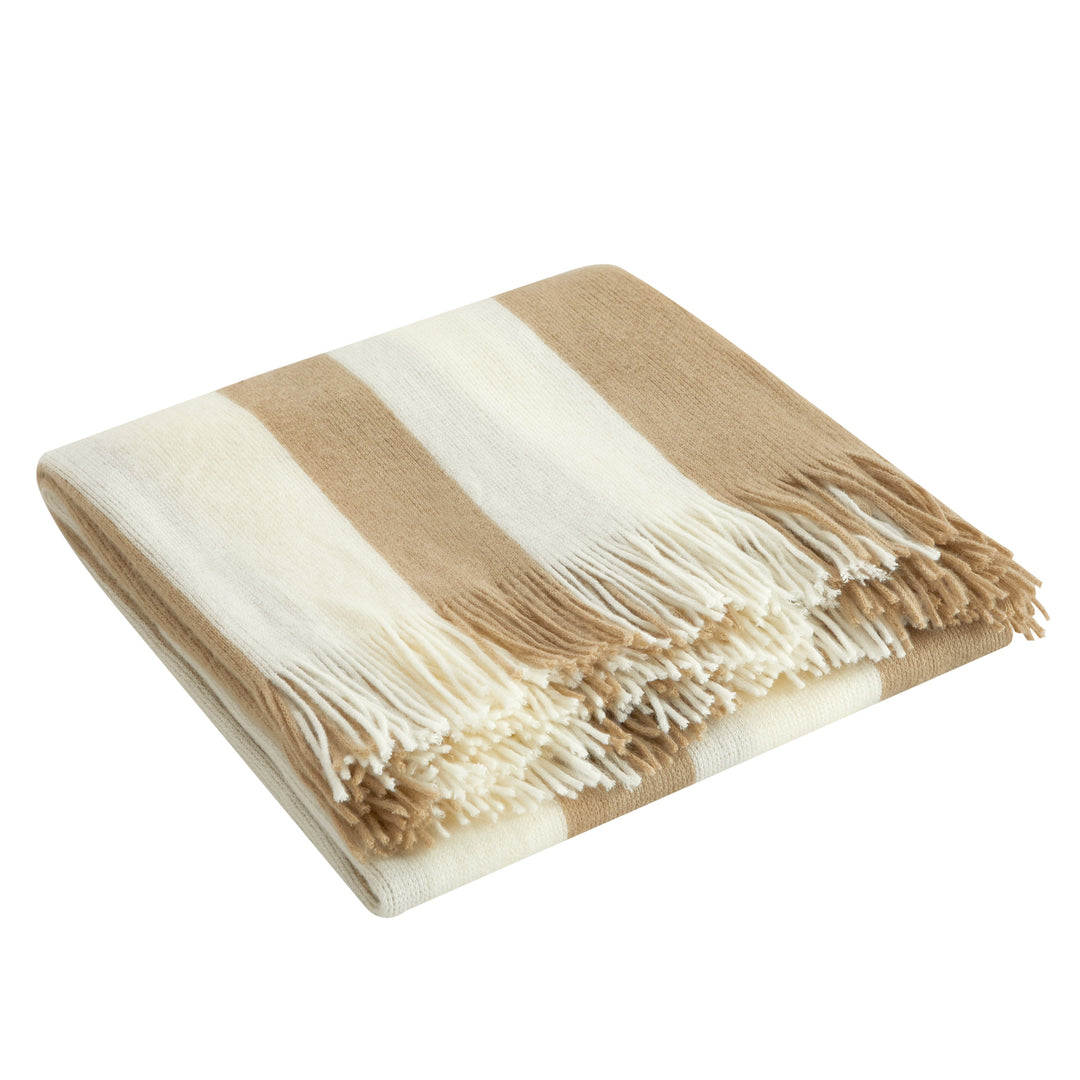 NYandC Home Vasko Throw Blanket with a Fringed Border Image 10