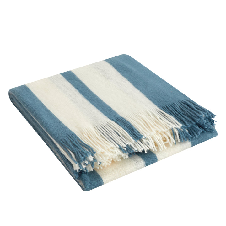 NYandC Home Vasko Throw Blanket with a Fringed Border Image 11