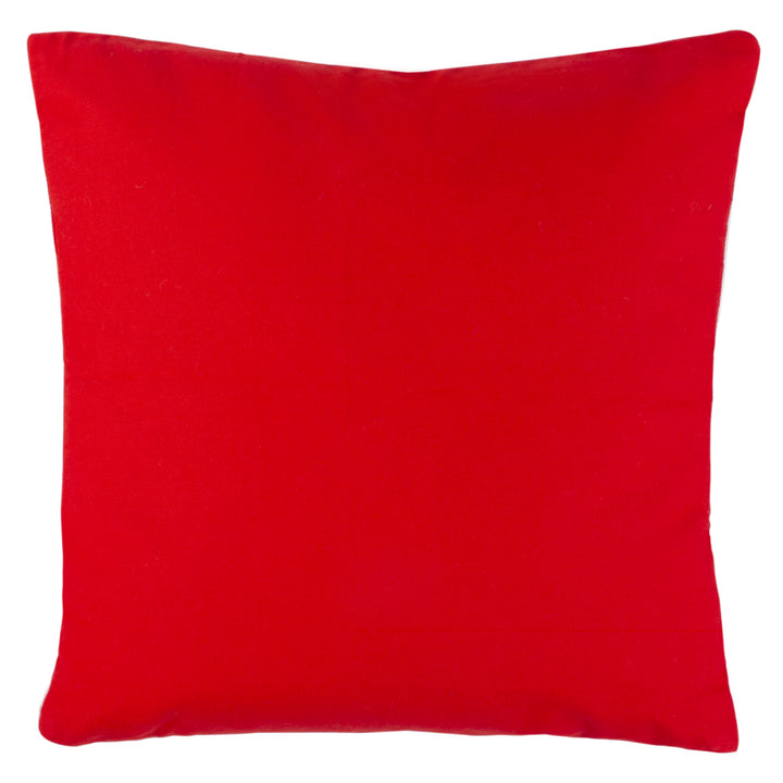 SAFAVIEH Mitzi Pillow Red / White Image 3