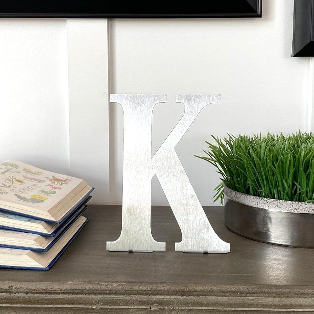Classic Letters - 2 Styles - Large Metal Letters  for Home Image 1