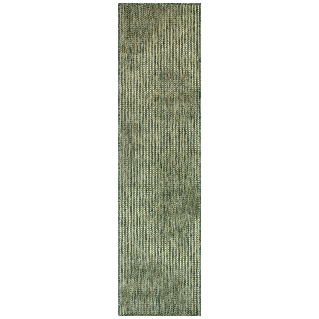 Liora Manne Carmel Texture Stripe Indoor Outdoor Area Rug Green Image 8