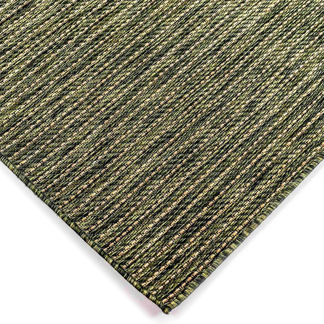 Liora Manne Carmel Texture Stripe Indoor Outdoor Area Rug Green Image 12