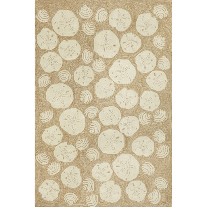 Liora Manne Frontporch Shell Toss Indoor Outdoor Area Rug Natural Image 6