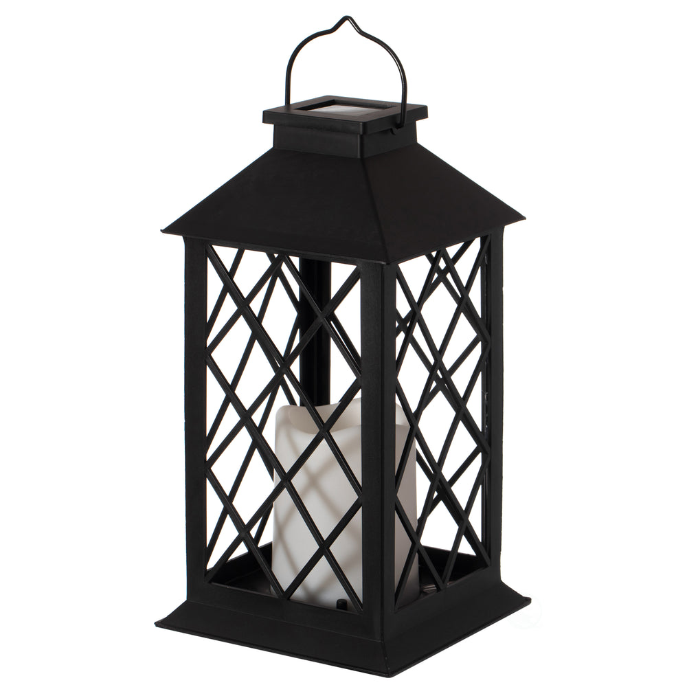 Decorative Garden Patio Hanging LED Candle Lantern for Outdoors Table, Lawn and Deck Image 2