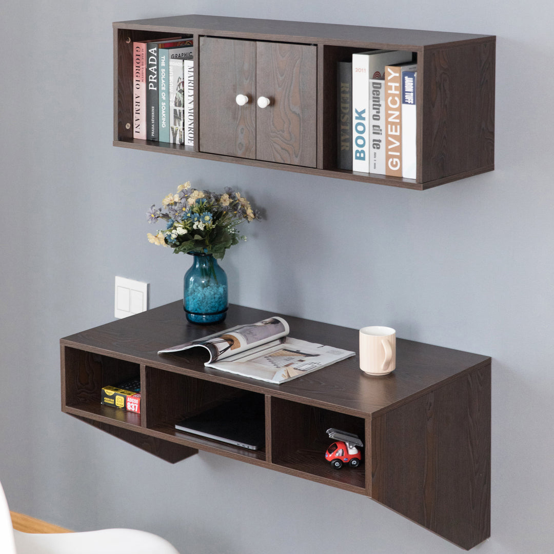 Wall Mounted Home Office Furniture Set Image 11