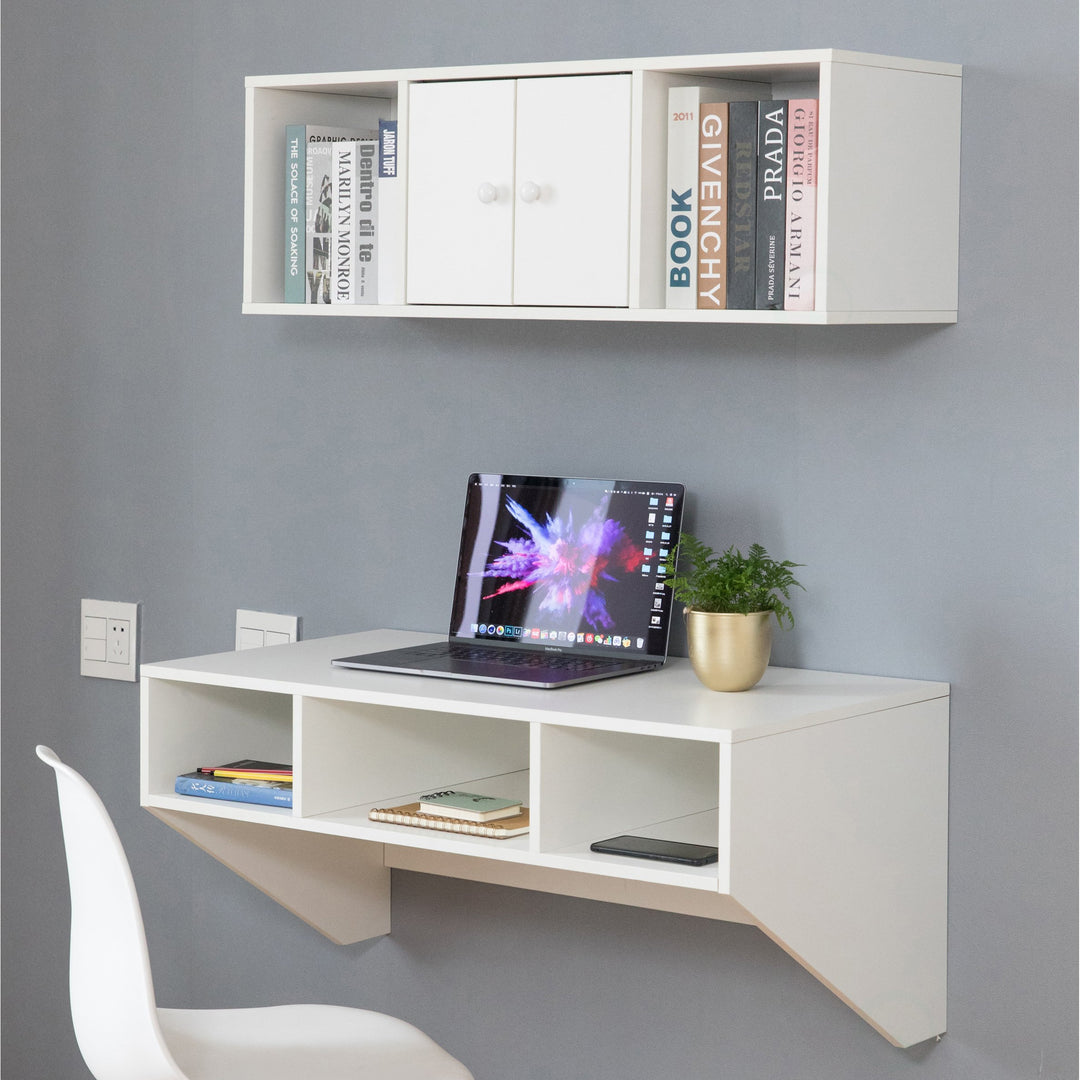 Wall Mounted Home Office Furniture Set Image 12