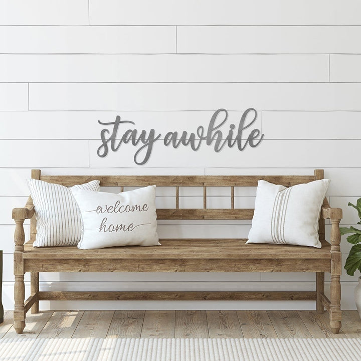 Farmhouse Wall Phrases Modern Country Family Wall Signs Image 3