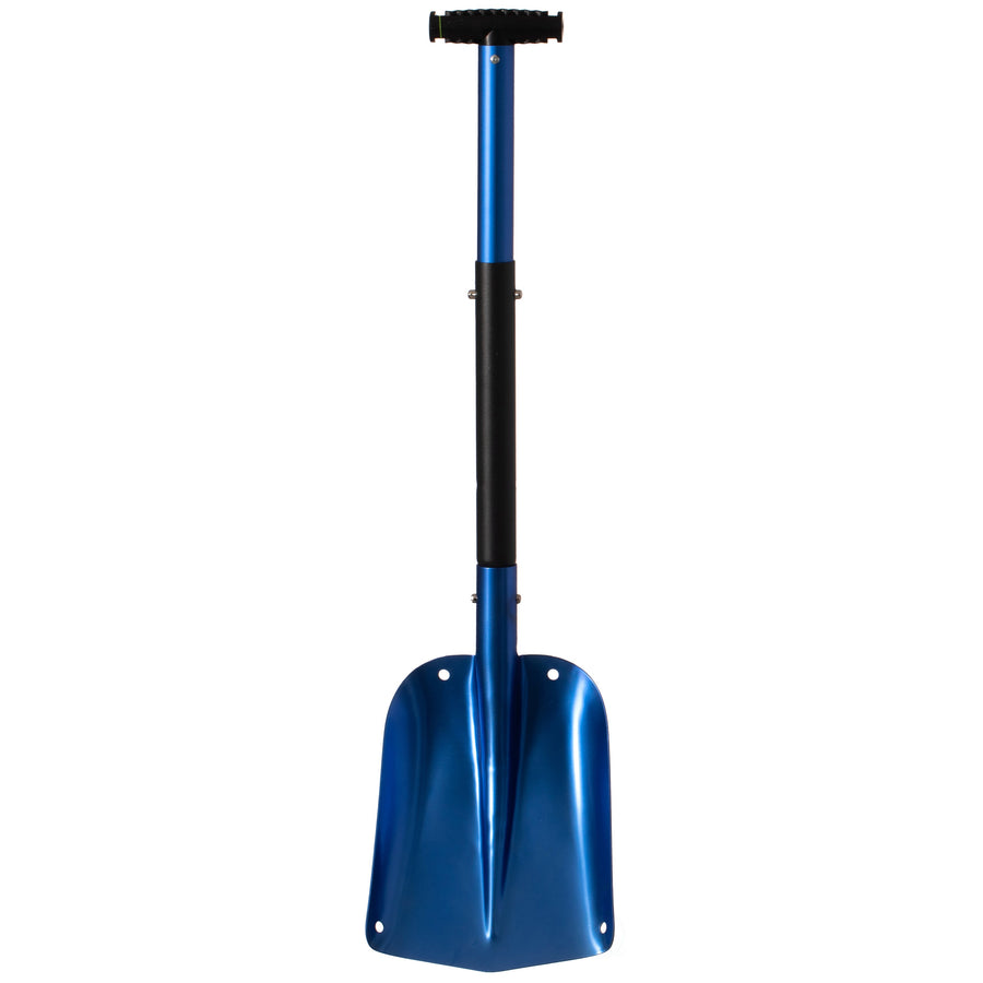 Lightweight Extendable Aluminum Telescoping Compact Utility Snow Shovel, Blue Image 1