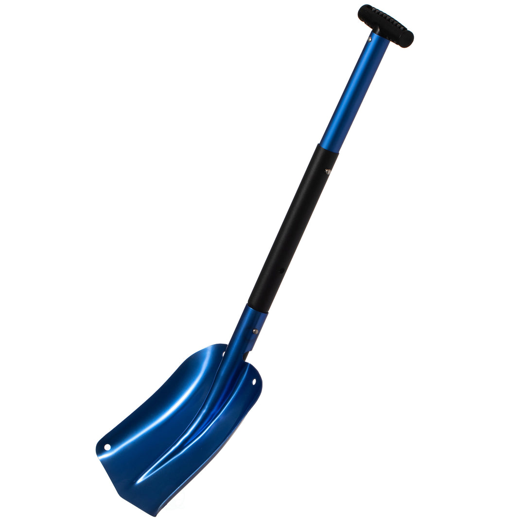 Lightweight Extendable Aluminum Telescoping Compact Utility Snow Shovel, Blue Image 8