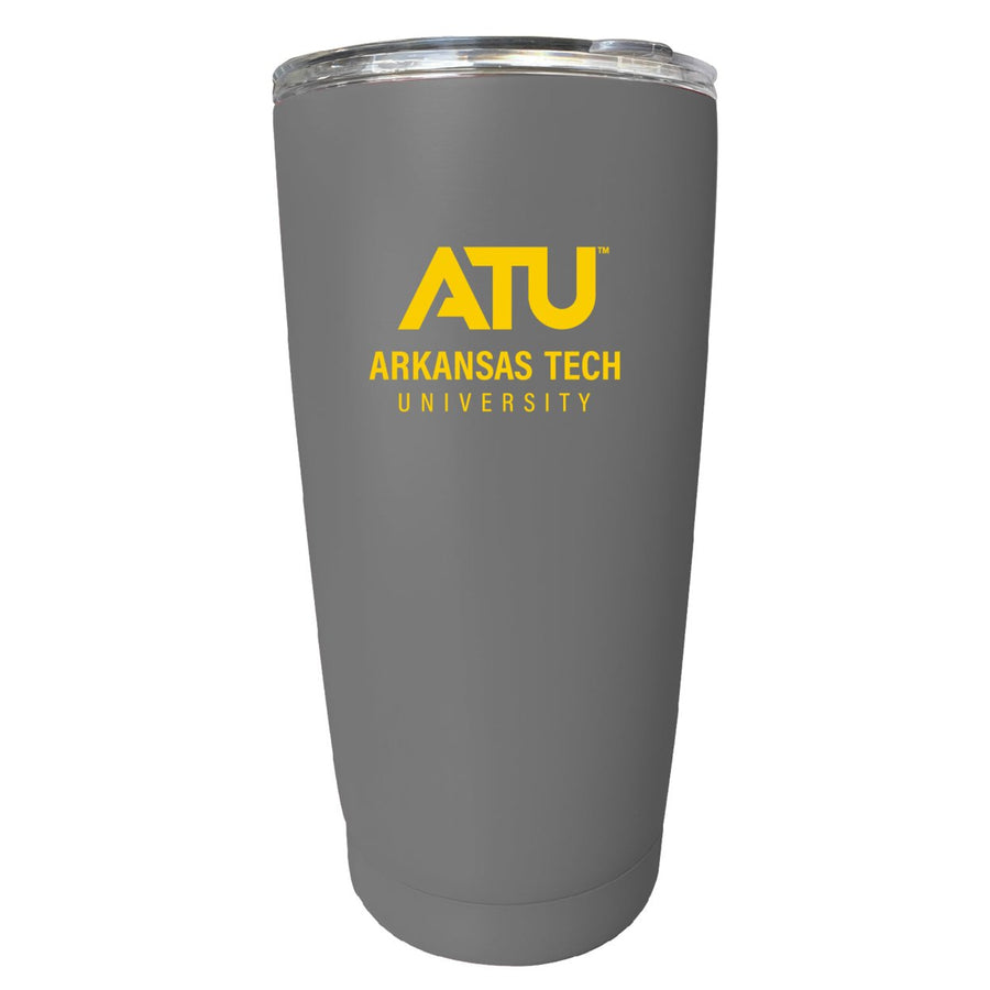 Arkansas Tech University NCAA Insulated Tumbler - 16oz Stainless Steel Travel Mug Image 1