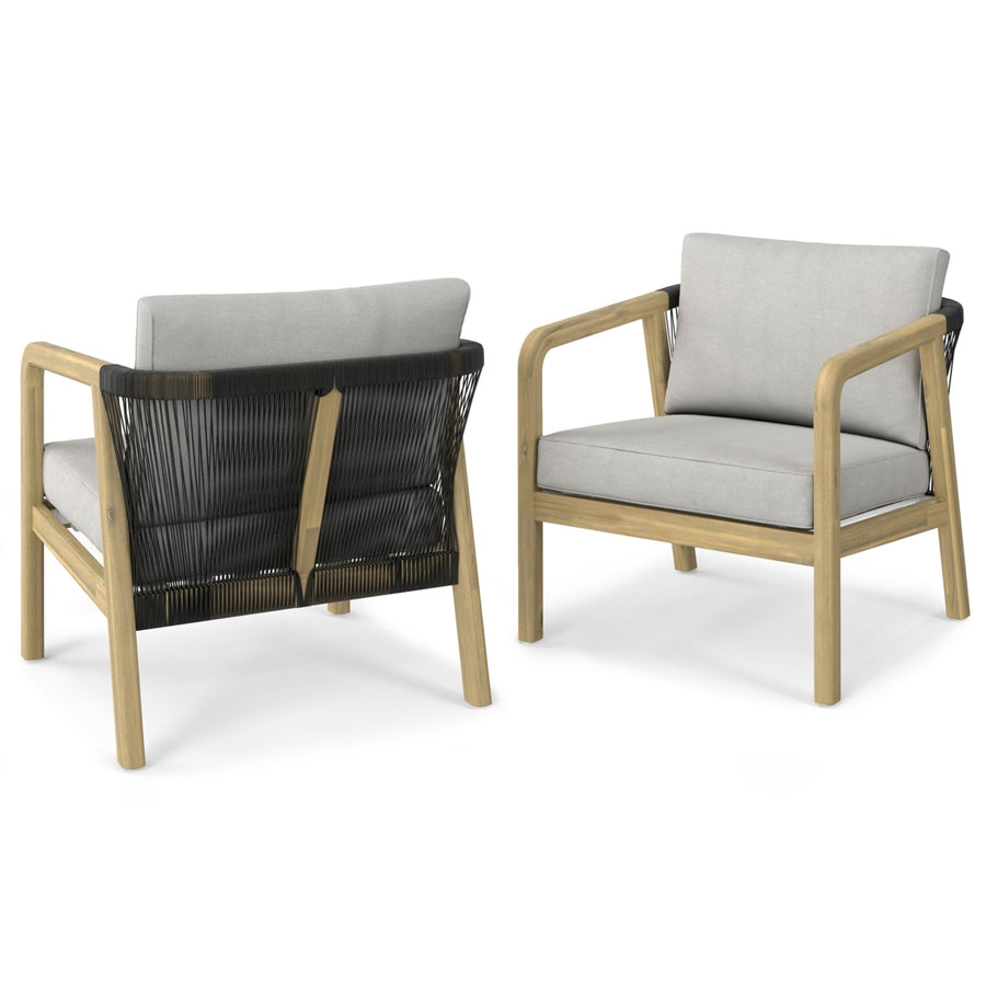 Palmetto Outdoor Conversation Chair (Set of 2) Image 1