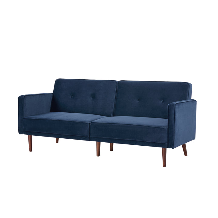 Moreno Convertible Sofa: Modern Sleeper Sofa for Small Spaces with Transforming Lounging and Sleeping Positions, Unique Image 3