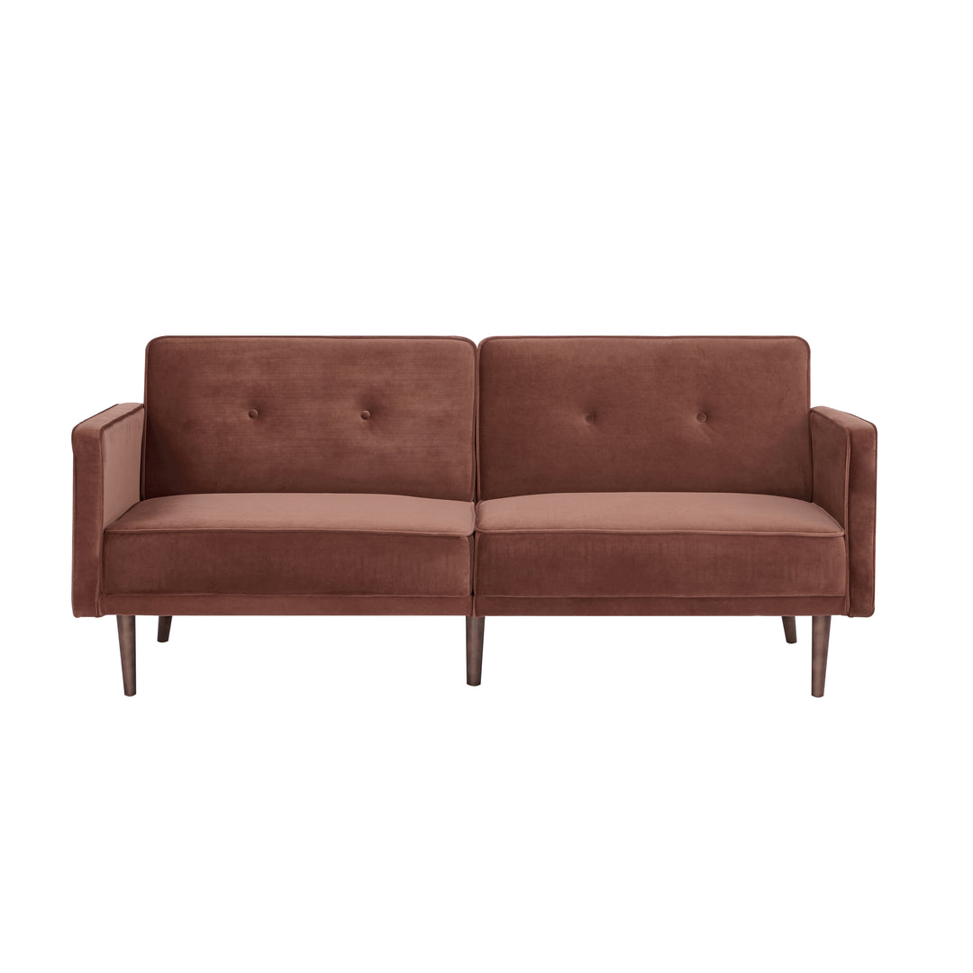 Moreno Convertible Sofa: Modern Sleeper Sofa for Small Spaces with Transforming Lounging and Sleeping Positions, Unique Image 6
