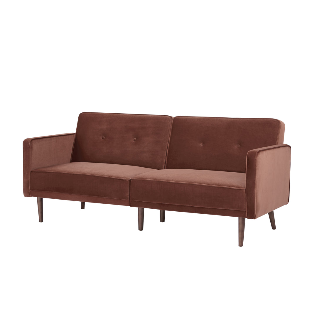 Moreno Convertible Sofa: Modern Sleeper Sofa for Small Spaces with Transforming Lounging and Sleeping Positions, Unique Image 7