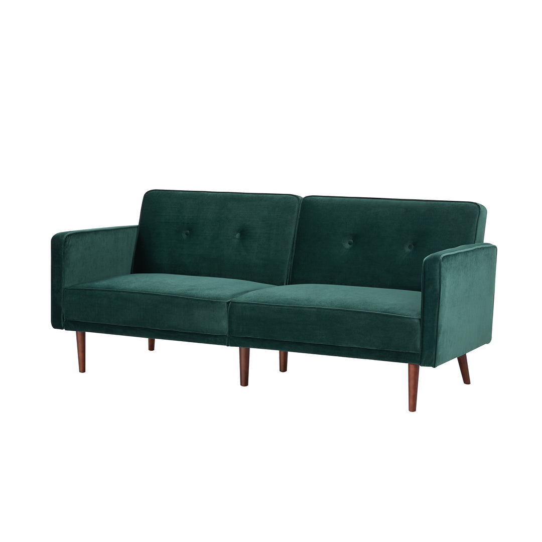 Moreno Convertible Sofa: Modern Sleeper Sofa for Small Spaces with Transforming Lounging and Sleeping Positions, Unique Image 11