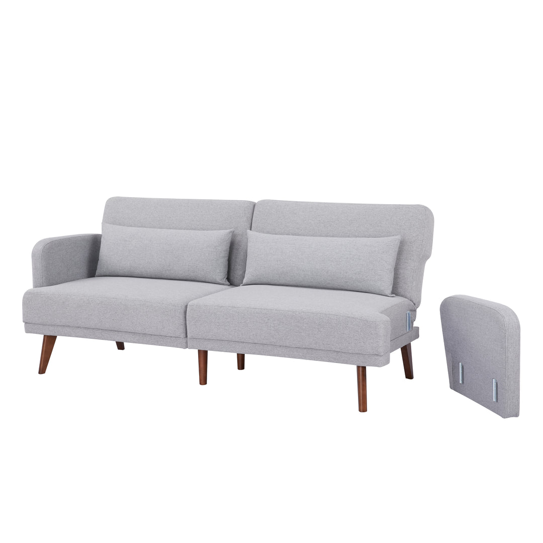 Tacoma Convertible Sofa: Modern Comfort for Small Living Spaces  Twin Sleeper Size, Multi-Position Design Image 3