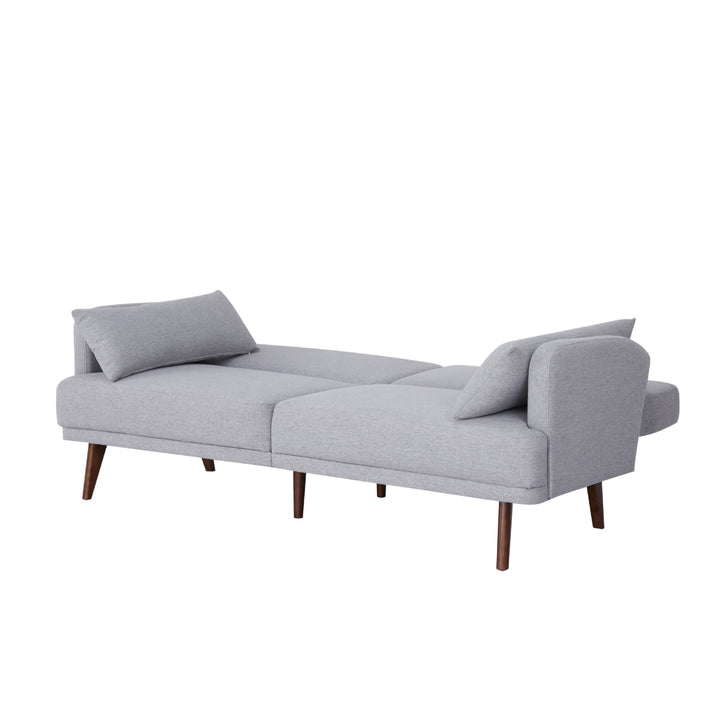 Tacoma Convertible Sofa: Modern Comfort for Small Living Spaces  Twin Sleeper Size, Multi-Position Design Image 4