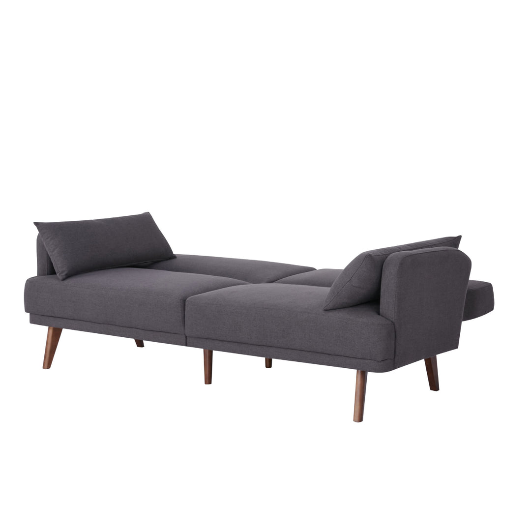 Tacoma Convertible Sofa: Modern Comfort for Small Living Spaces  Twin Sleeper Size, Multi-Position Design Image 8