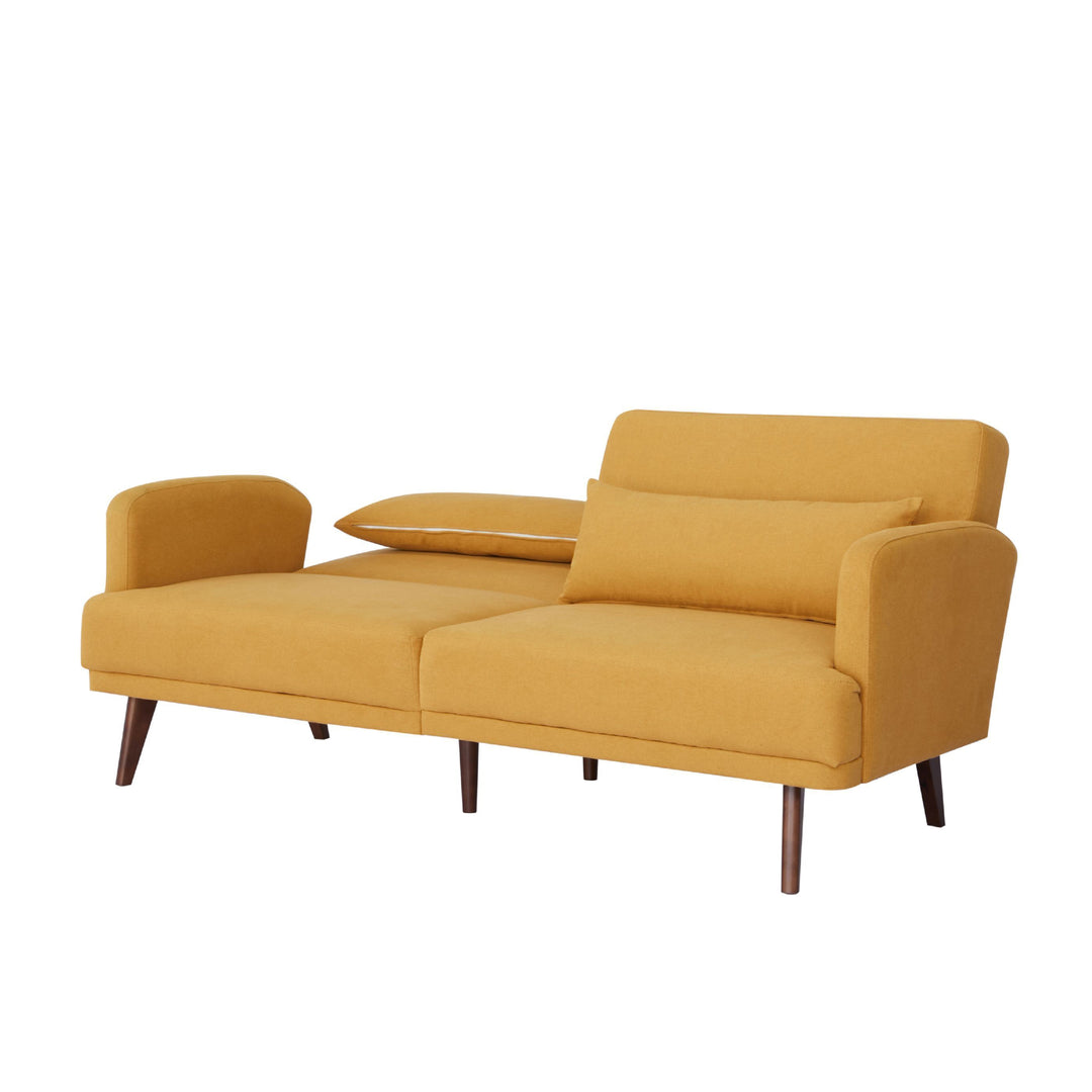 Tacoma Convertible Sofa: Modern Comfort for Small Living Spaces  Twin Sleeper Size, Multi-Position Design Image 11