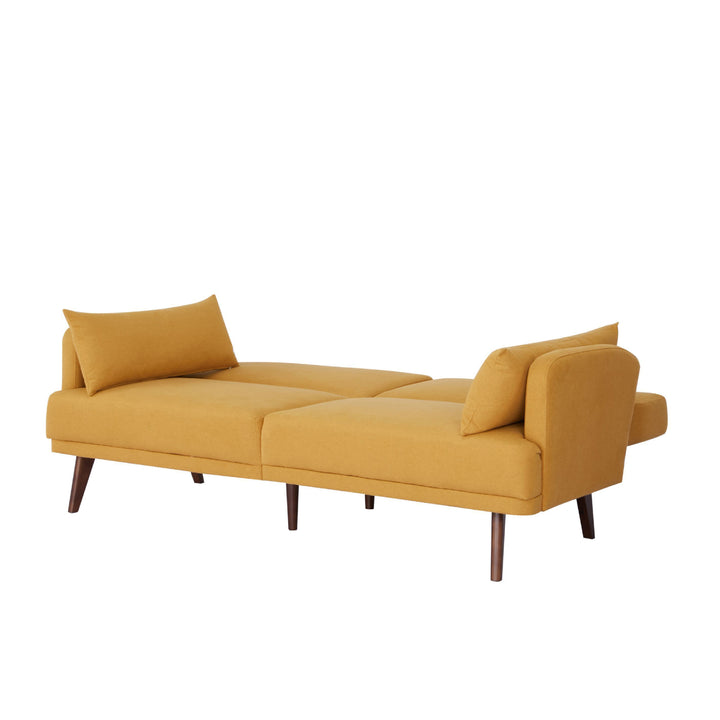 Tacoma Convertible Sofa: Modern Comfort for Small Living Spaces  Twin Sleeper Size, Multi-Position Design Image 12