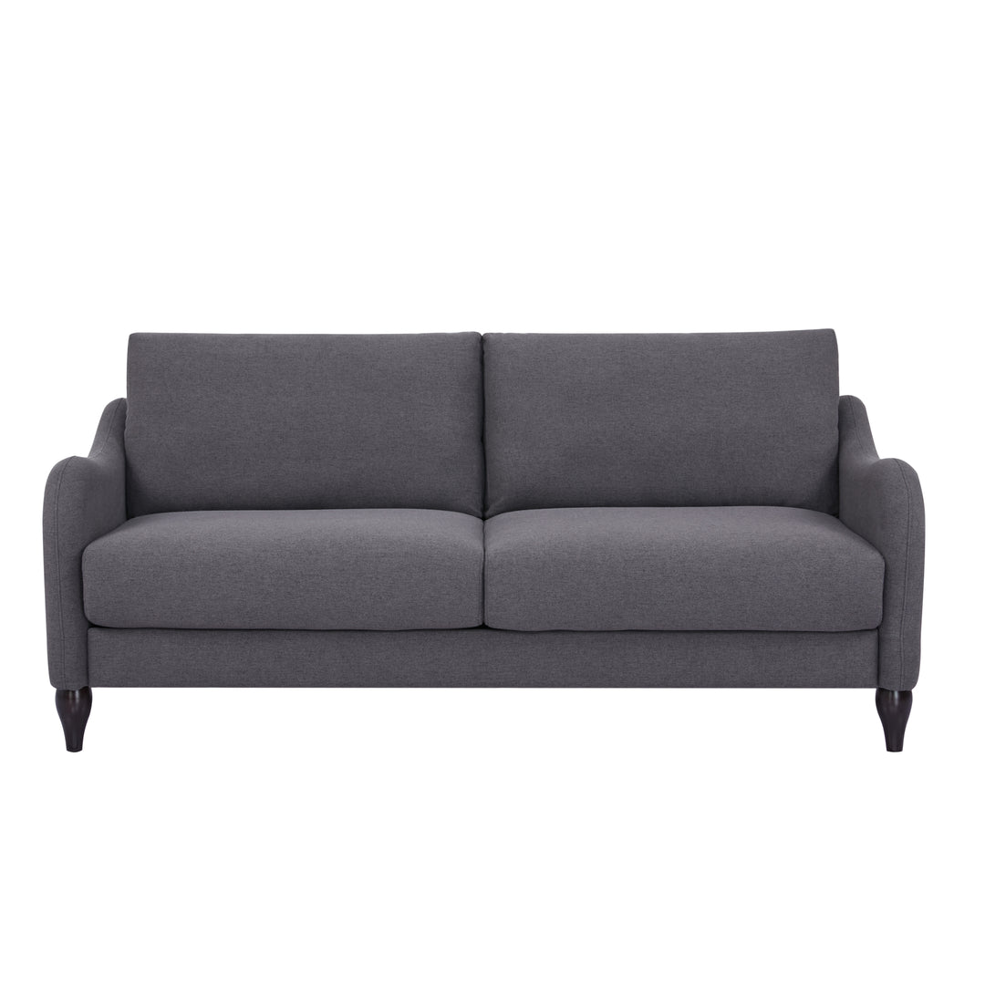 Reno Upholstered Sofa: Plush Comfort with Stylish Design  Removable Cushions, Solid Wood Legs for Ultimate Relaxation Image 10