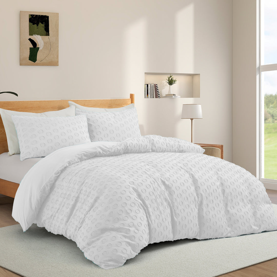 Luxury Bedding Soft Microfiber Duvet Cover and Sham Set Image 9
