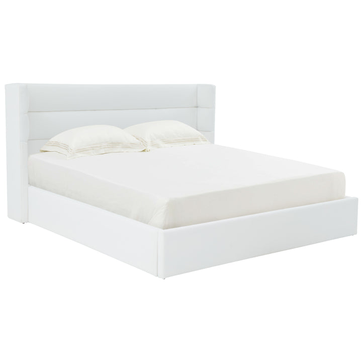 SAFAVIEH COUTURE OLIVIANNA LOW PROFILE BED Ivory Image 3