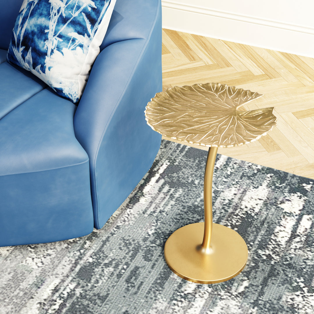 Lily Side Table Gold Image 11