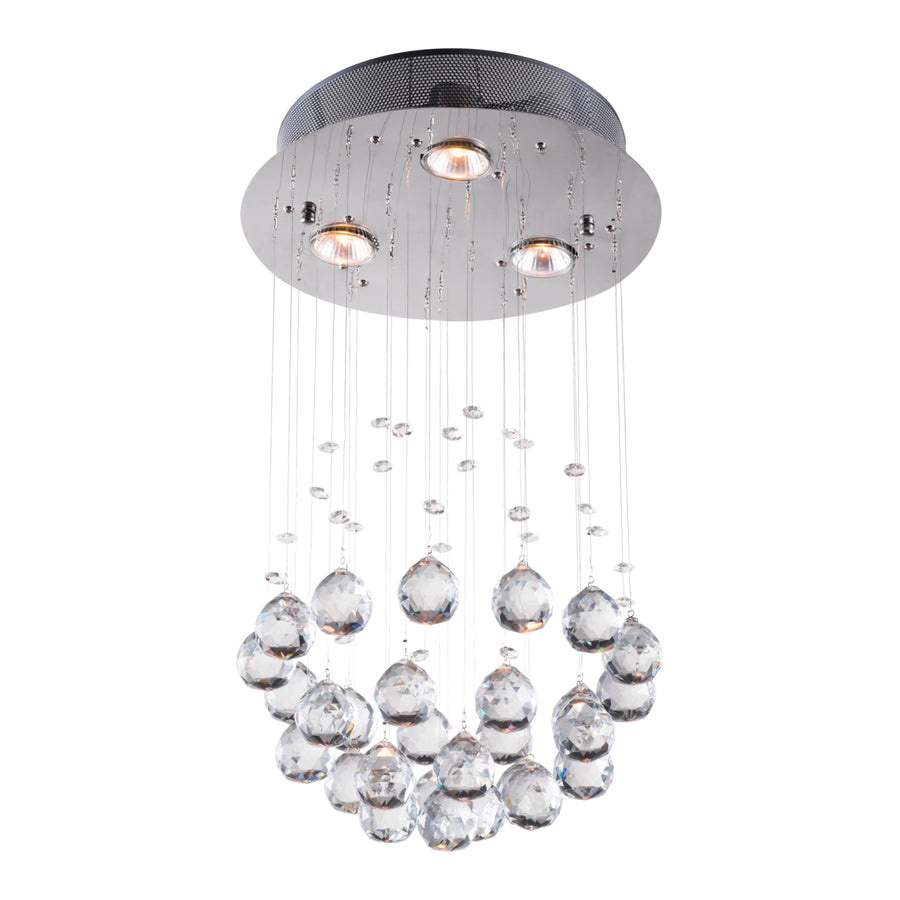 Pollow Ceiling Lamp Chrome Image 1