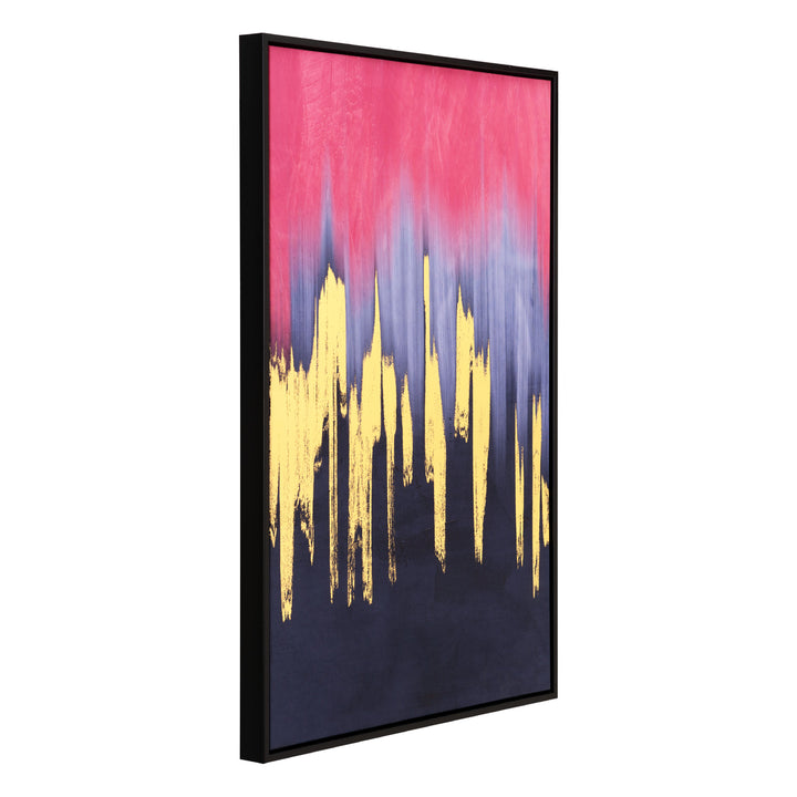 Sunset Wave Canvas Wall Art Multicolor Image 4