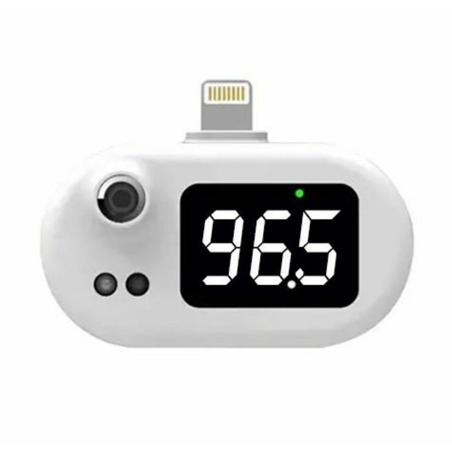 Pocket USB Forehead Smartphone Thermometer with Digital Display Image 1