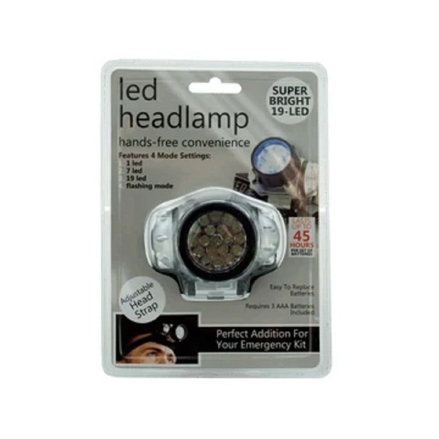 LED Headlamp with 4 Mode Settings Image 1