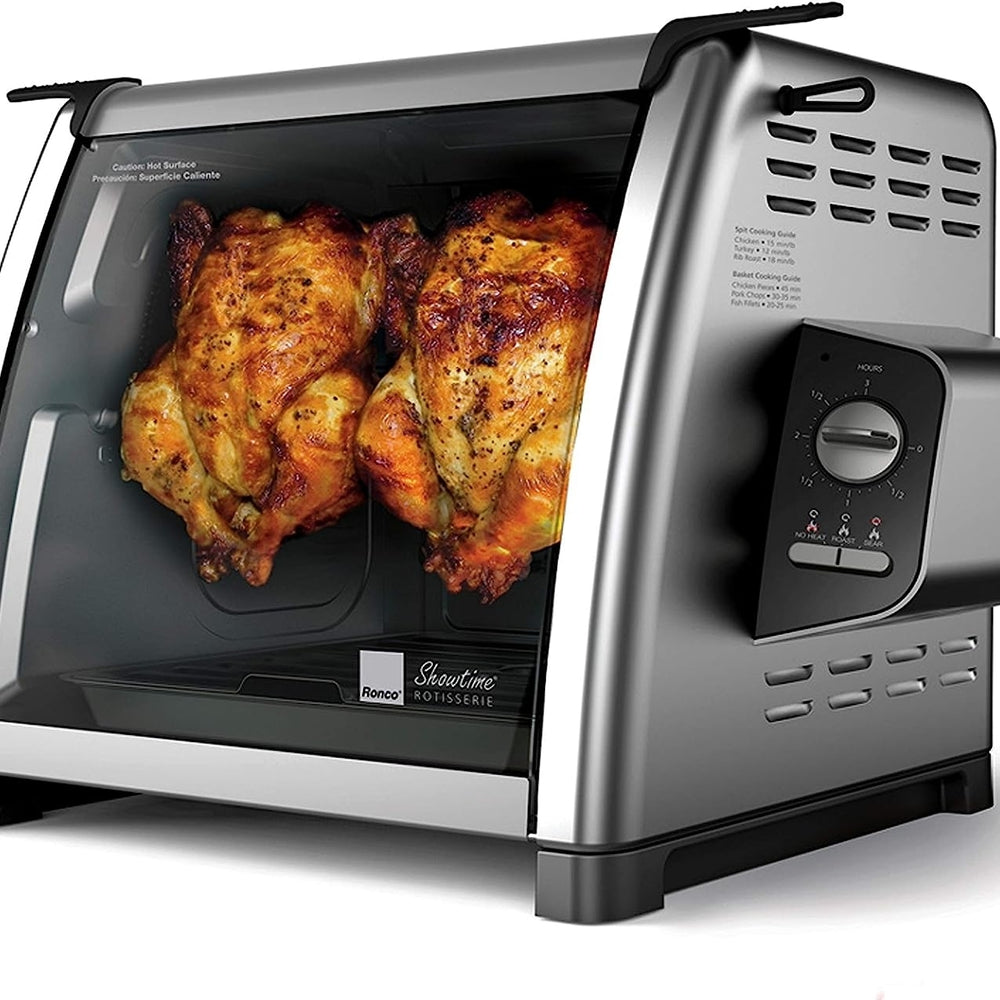 Ronco Modern Rotisserie Oven, Large Capacity (15lbs) Countertop Oven, Multi-Purpose Basket for Versatile Cooking, Image 2